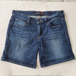 Guess women's dark wash shorts